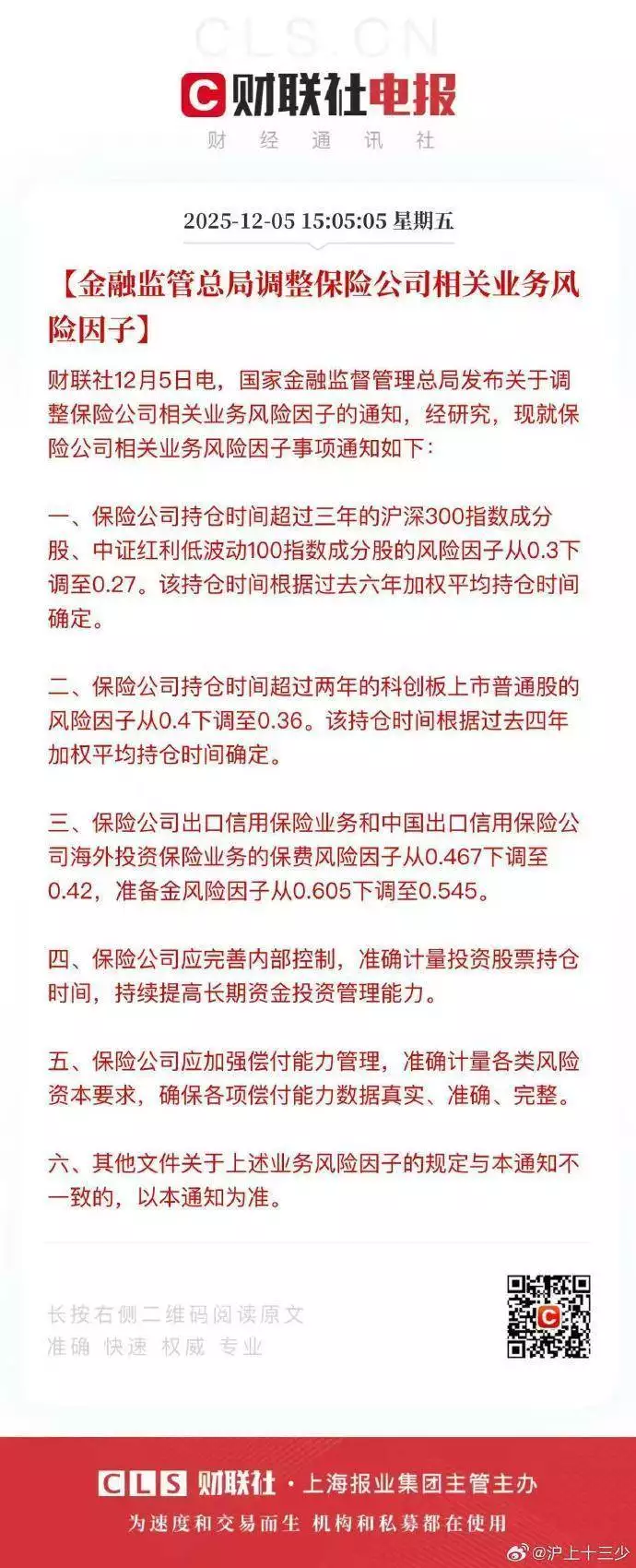 A股中小险资减仓_市场状况_偿二代监管要求影响