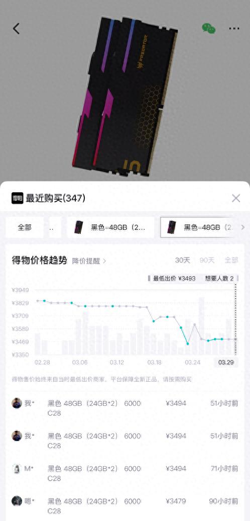 DDR5内存市场行情_内存条价格下跌_市场价格动态